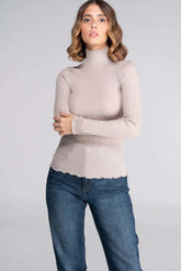 MAGLIA DONNA  BEIGE